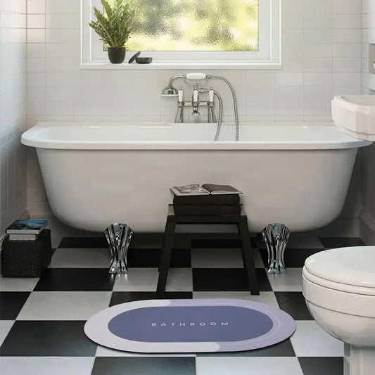 Kit 2 Tapetes Absorbente Para Baño